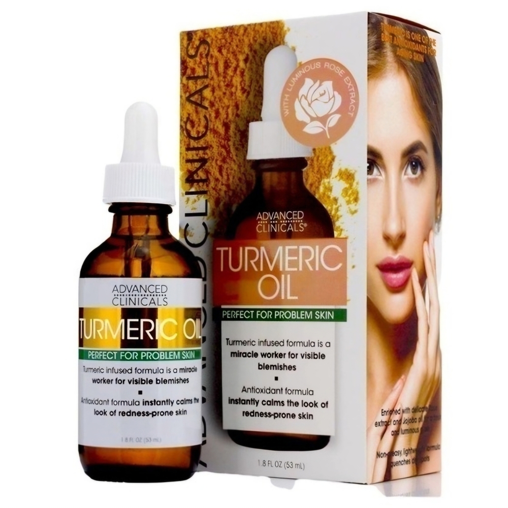 Advanced Clinicals Turmeric Oil Serum NIB